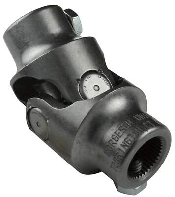 Borgeson 016262 Steel Single Steering U-Joint 5/8In Smooth X 5/8In