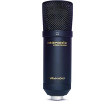 MARANTZ PROFESSIONAL MPM1000U Microphone USB à Condensateur Streaming Podcast