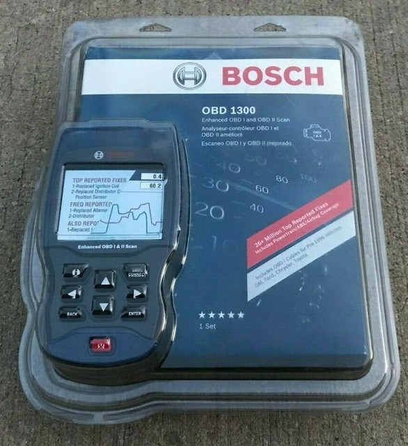 BOSCH OBD1 & OBD2 AUTO SCANNER KIT Code Reader Tool GM Ford Chrysler
