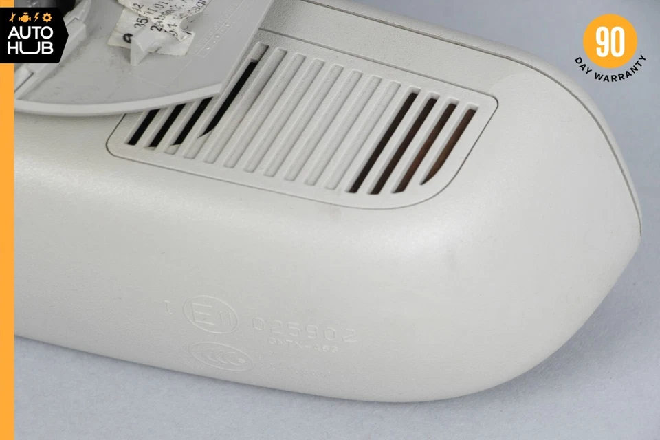 Espelho retrovisor interno cinza 06-11 Mercedes W219 CLS550 CLS500 CLS63 FABRICANTE DE EQUIPAMENTO ORIGINAL 76k - Imagem 4 de 4