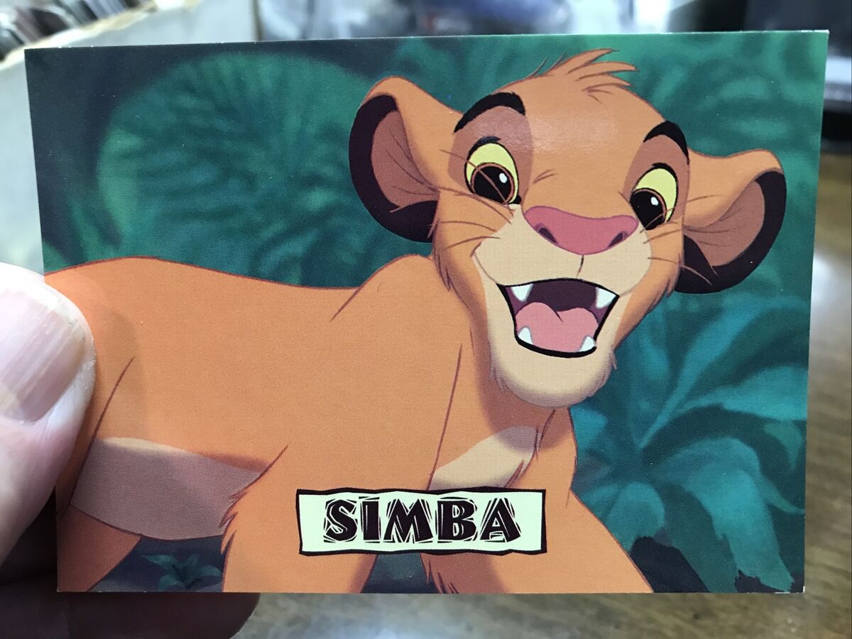 Walt Disney The Lion King Trading Card Series 1 # 66 SIMBA Walt Disney The Lion King Trading Card Series 1 # 66 SIMBA