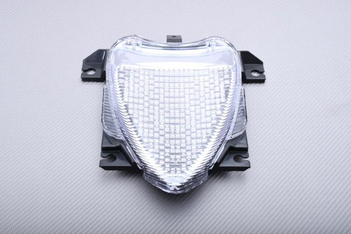 Feu stop LED transparent et clignotant Plug and Play pour Suzuki Boulevard M109R