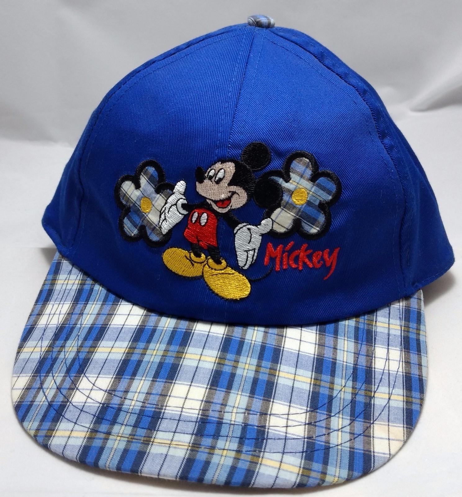 MICKEY MOUSE DISNEY hat cap blue disneyland OSFA unli… Gem
