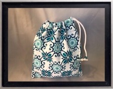 Gymnastics Leotard Grip Bags / Blue Kaleidoscope Gymnast Birthday Goody Bag