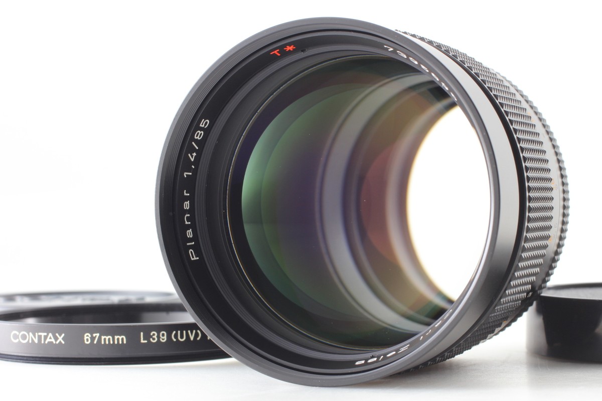 Top MINT ] Contax Carl Zeiss Planar T* 85mm f1.4 Lens CY