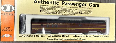 Con-Cor HO Kit #0001-000925 72  RPO/Baggage Car Kit Pennsylvania NOS!