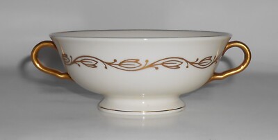 Pickard Porcelain China Gold Symphony Cream Soup Bowl