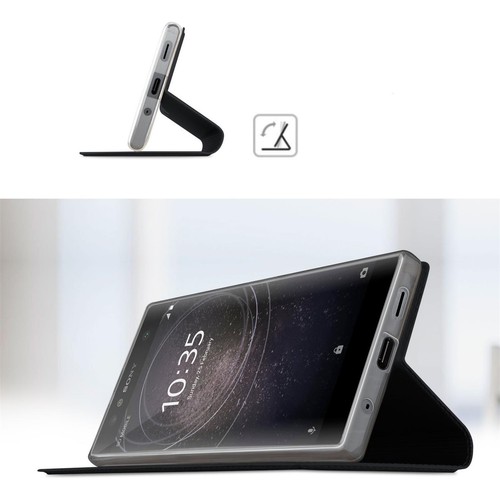 Étui rabattable pour Sony Xperia XA2 housse de protection sac pour téléphone portable housse rabattable étui mince - Photo 4/7