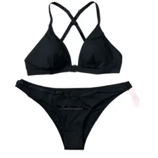 Victorias Secret Swim Set Wild Wanderer Bralette Bikini top & Bottom XLarge