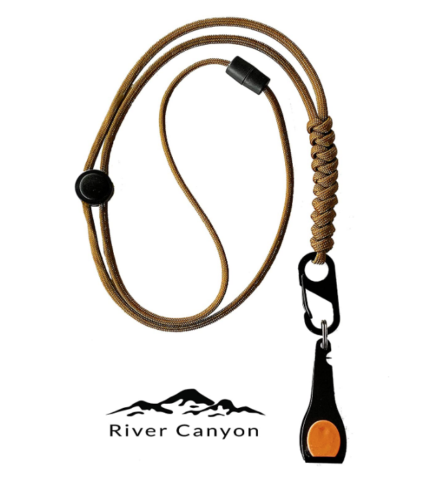 Fishing Lanyard (Includes -Nippers) Neck, Waders or Tackle Bag Fly  Fishing