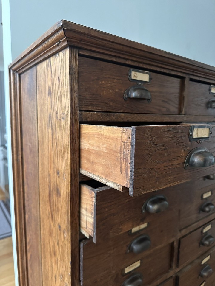 24 Drawers antique Apothecary eBay