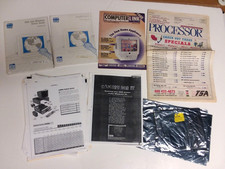 Vintage Lot of Computer Manuals Inserts Users...