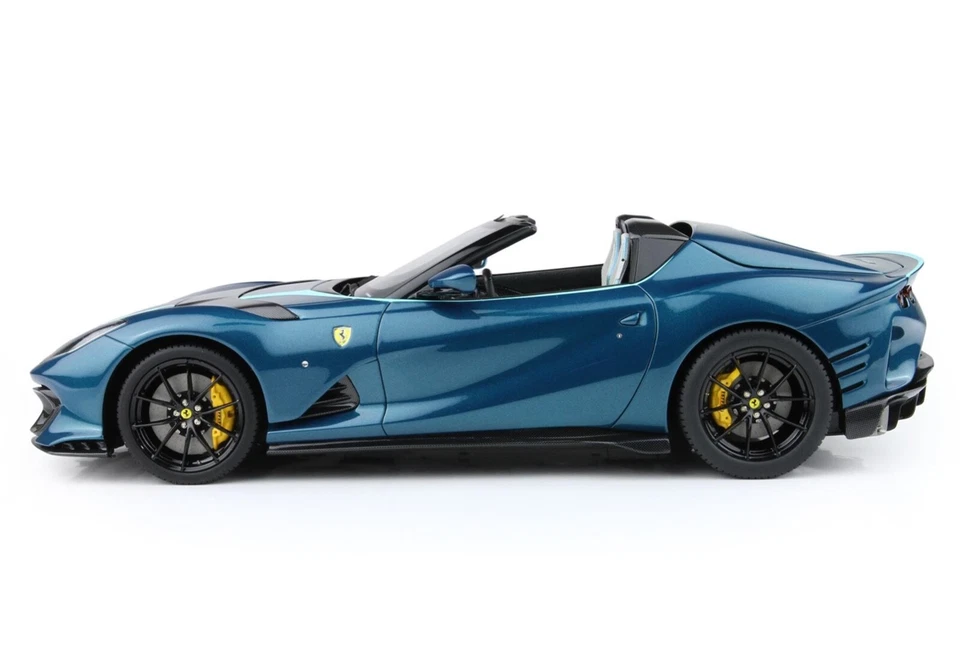 18 BBR Ferrari 812 Competizione A Aperta Blu Capri blue - Limited 90 pcs. - Image 3 of 4