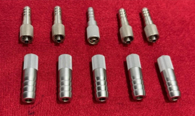 Laparoscopic Luer Lock Connector 5mm/10mm SS Reusable Instruments - 10 nos.