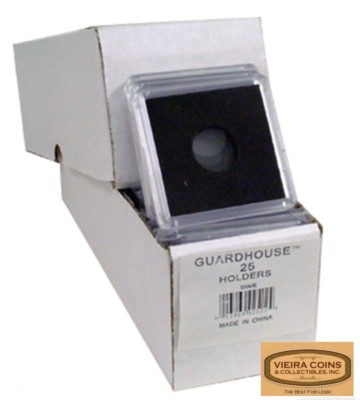 Dime 2x2 Tetra Snaplock Coin Holders, 25 per pack - #58708
