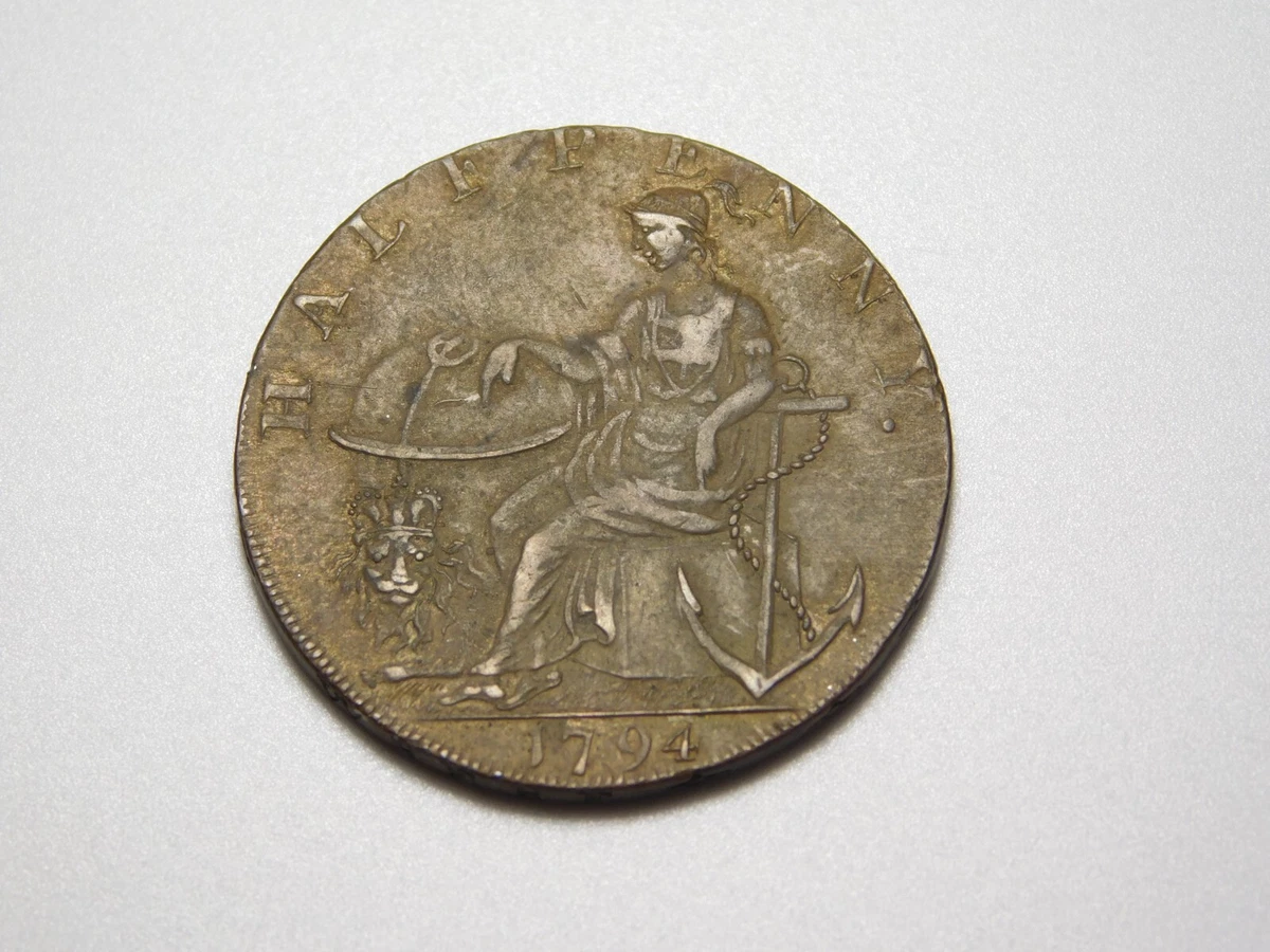 1794 Year UK Half Pennies for sale | eBay