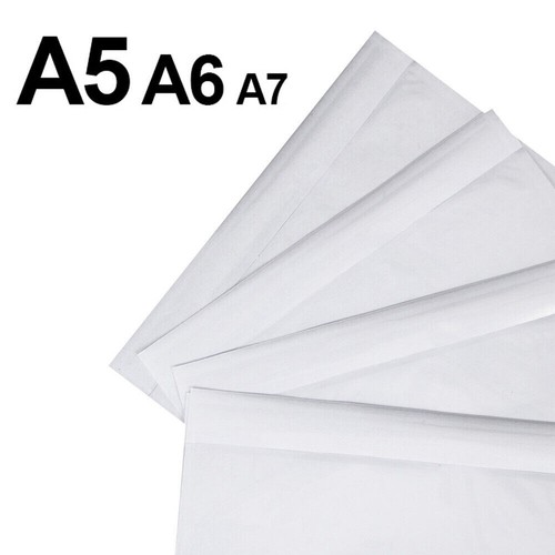 DOCUMENTS ENCLOSED Wallets Pouches Address Labelling Sticky - A7 A6 A5 Plain - Picture 10 of 11