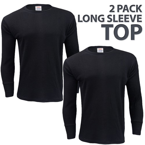 Mens Long Johns Thermal Set Long Sleeve Top Bottom Warm Underwear Baselayer Lot - Picture 26 of 76