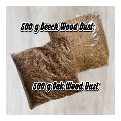 Smoking Wood Dust 500g Beech 500g Oak Food Smoker Dust BBQ Cold Smoking  UK