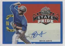 2020 Leaf Metal Draft State Pride Blue Rainbow 4/35 Bryce Jarvis Auto xb2