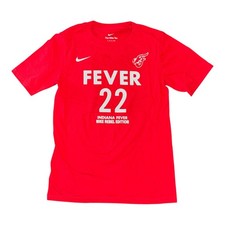 Youth Caitlin Clark WNBA Indiana Fever Nike Rebel Edition Name & Number T-Shirt