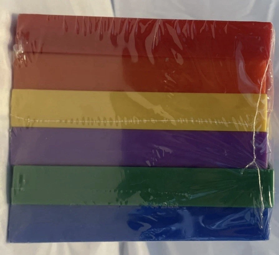 Juego de 6 formas de banda de goma de geotablero surtido de doble cara de Learning Resources de 5" Foto 3 de 3