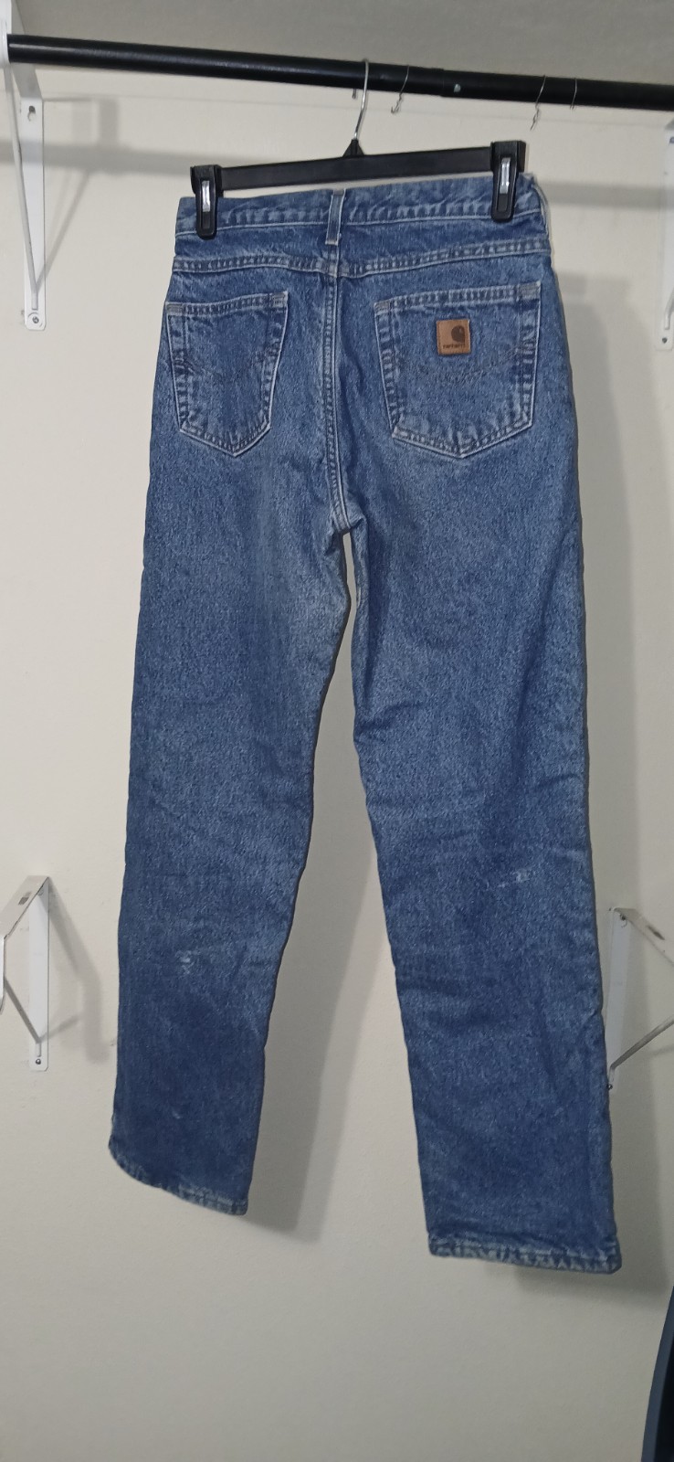 Carhartt Insulated Fleece Lined Jeans Men's 30x34 thumbnail 5