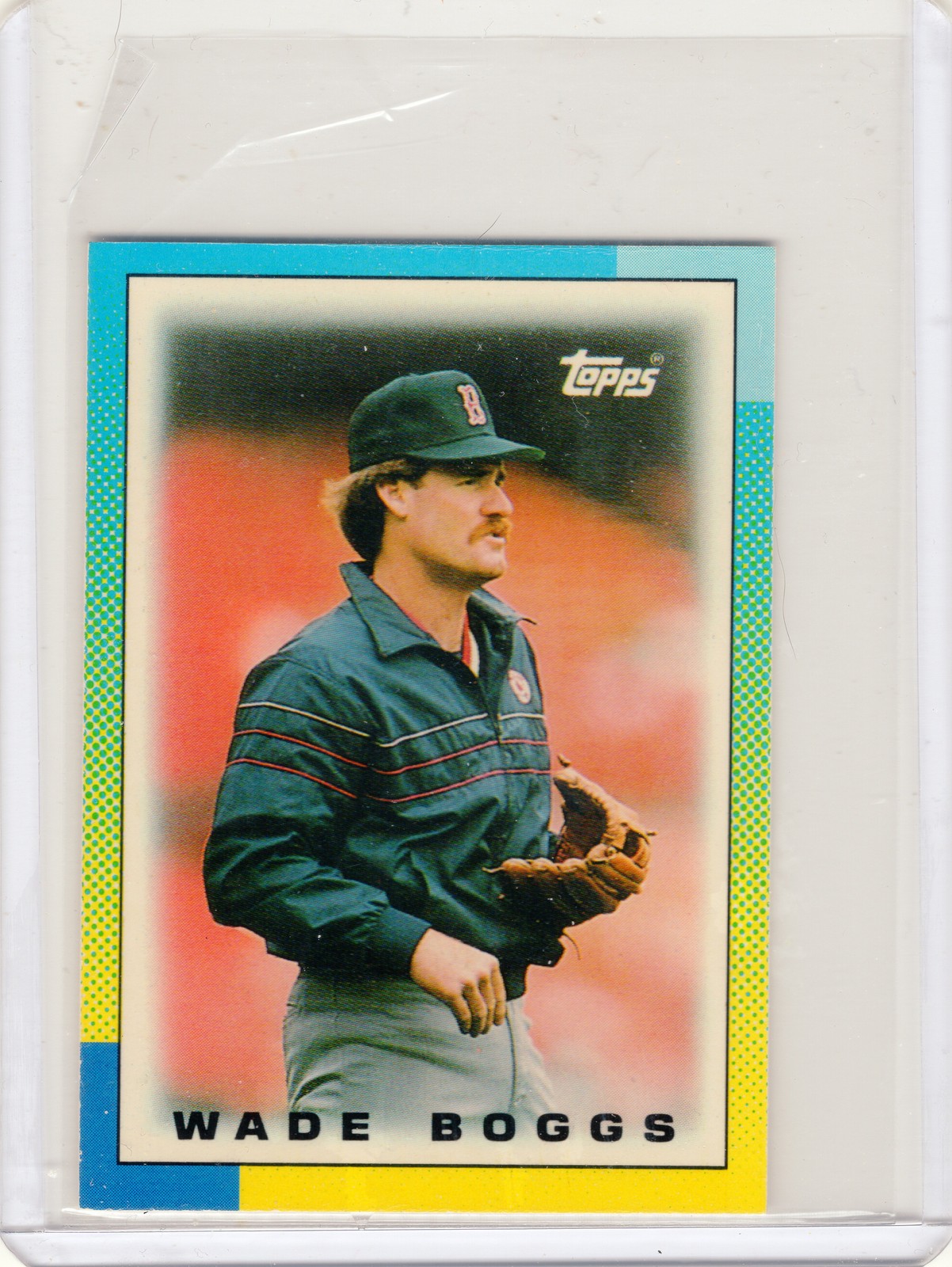 1990 Topps Major League Leaders Minis #3 Wade Boggs