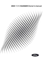 2025 Ford Ranger Truck Owners Manual User Guide