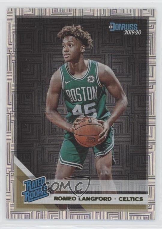 2019-20 Panini Donruss Rated Rookie Infinite Romeo Langford #213 5h0