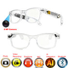 2025 Classic AI Smart Glasses 8MP Camera Waterproof Bluetooth Call Playing