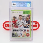 XBox 360 Game FIFA SOCCER 11 2011 - CGC GRADED 9.6 A+! NEW & Factory Sealed!