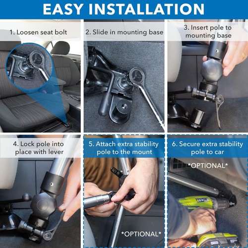 Mount-It! Car Laptop Mount for Commercial and Personal Use Vehicles | Heavy-D... - 第 3/9 張圖片