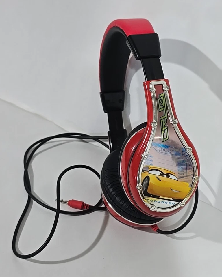DISNEY PIXAR CARS 3 Kids наушники над ухо ребенка ясельного возраста размер молнии McQueen Cruz - Изображение 2 из 4