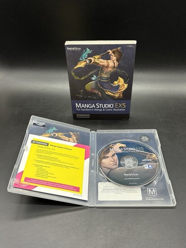 Manga Studio EX5 Full Version (DVD ROM 2013) VGC Excellent Condition! - Picture 5 of 13