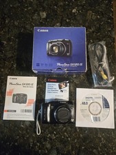 Canon PowerShot SX120 IS 10MP Digital Camera-Tested/Works-Good Condition