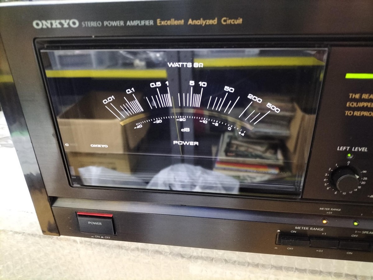 ONKYO INTEGRA M508 Power Amplifier Vintage High Fidelity Audio