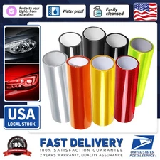 Self Adhesive Car Headlight Taillight Tint Film Changing Wrap for Motorcycle