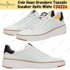 Cole Haan Grandpro Topspin Sneaker Optic White C34226 Men's Size