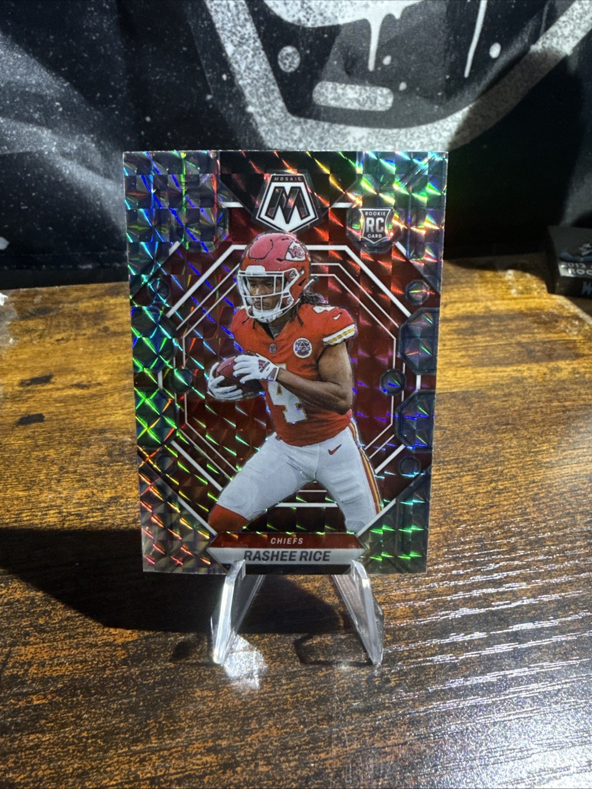 2023 Panini Mosaic - Rookies Rashee Rice #357 Mosaic Prizm (RC)