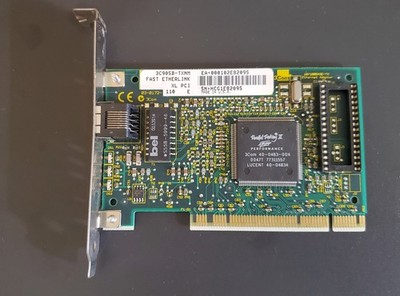 Vintage 3Com 3C905B-TX PCI Network Card   Fast EtherLink XL 10/100, Retro PC NIC