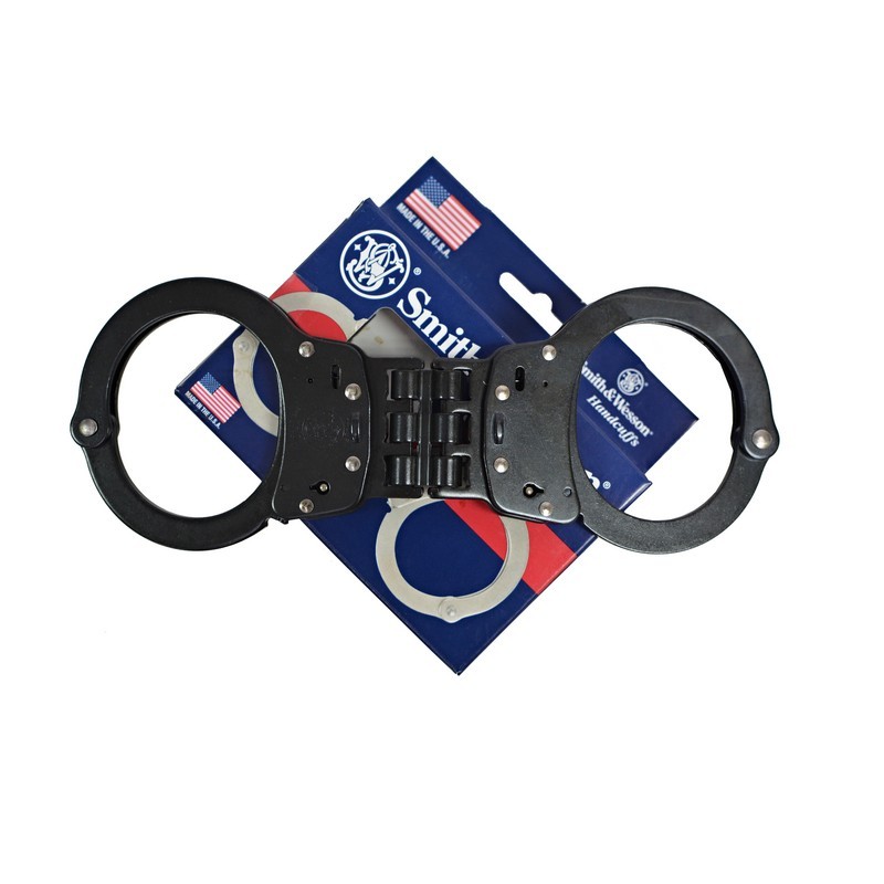 個人装備 Smith & Wesson  Model 300-1  Handcuff Smith & Wesson Model 300 Hinged Handcuffs Nickel | LionHeart