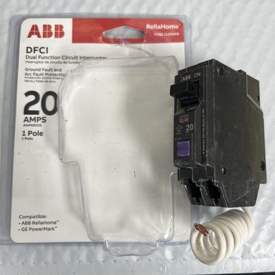GE Q-Line 20 Amp Single-Pole Arc Fault Combination Circuit Breaker