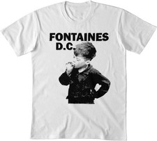 FONTAINES DC Slim Fit t Shirt White Cotton S-5XL H89