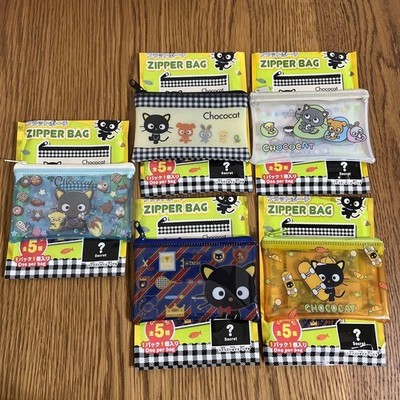 Sanrio Choco Cat Flat Pouch Complete Set Character Bag