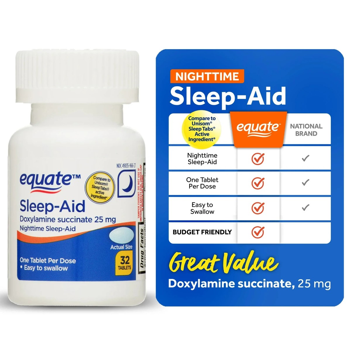 H-E-B Nighttime Sleep Aid Tablets - Shop Sleep & Snoring Aids At H-E-B - Foto 3