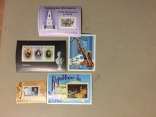 Five MUSIC and COMPOSERS Worldwide  MNH SS: 3X Beethoven,2X musical instruments