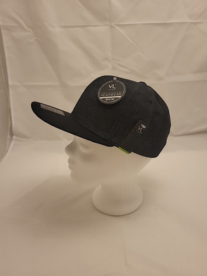 Snapback Cap Von Lamezan Denim Antar / Black  226-003 NEU ! UNISEX