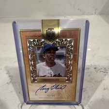 2025 Topps Gilded Collection Gold Framed Hall of Famer Auto /99 Tony Oliva Twins