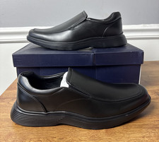Bruno Marc Men Dress Shoes Square Toe Loafers Oxford Formal Slip On Shoes Sz 11